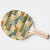 Raquette De Ping Pong Rustique/Cabane/Chalet/Montagne (Côté)