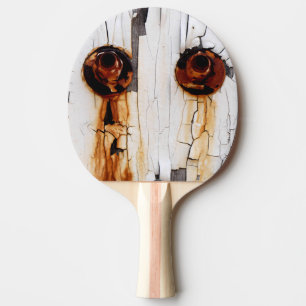 Raquette De Ping Pong Rusty Bolts Nuts et Peeling Paint