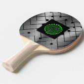 Raquette De Ping Pong Rythme Chrome Pong (Devant Angle)