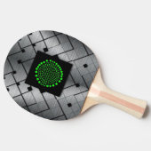 Raquette De Ping Pong Rythme Chrome Pong (Côté)