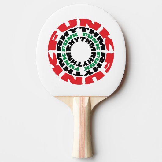 Raquette De Ping Pong Rythme funk Funk Rhythme funk (Devant)