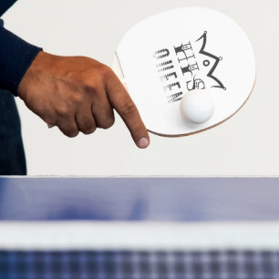 Raquette De Ping Pong Sa Reine