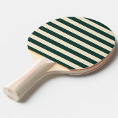 Raquette De Ping Pong Sage Green Polo Stripes et Solide (Devant Angle)