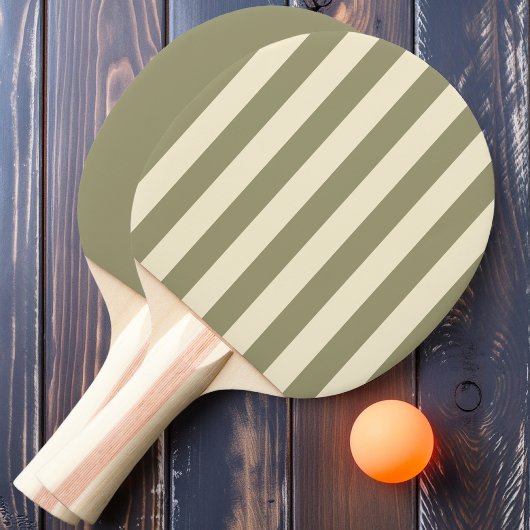 Raquette De Ping Pong Sage Meadow Polo Striping et Solide