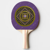 Raquette De Ping Pong Sagittarius Mandala Ping Pong Paddle (Dos)
