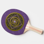 Raquette De Ping Pong Sagittarius Mandala Ping Pong Paddle (Côté)