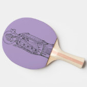 Raquette De Ping Pong Saint Deiniol Abbé et évêque (Côté)