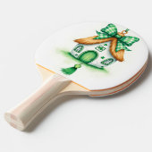 Raquette De Ping Pong Saint Patrick's Day (Devant Angle)