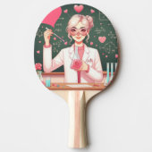 Raquette De Ping Pong Saint Valentin (Devant)