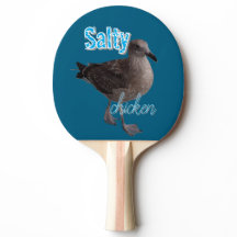 Salty Chicken Ping Pong Paddle