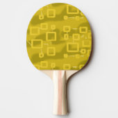 Raquette De Ping Pong Salut Géométrique (Dos)