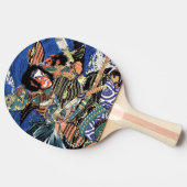 Raquette De Ping Pong samouraï, guerrier légendaire du Japon Cool (Côté)