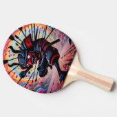 Raquette De Ping Pong Samouraï Punk (Côté)