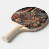 Raquette De Ping Pong Samurai Hero Minamoto no Yorimitsu (Devant Angle)