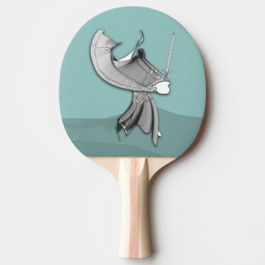 Raquette De Ping Pong Samurai numérique (Devant)