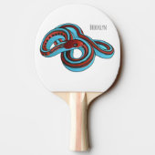 Raquette De Ping Pong San Francisco garter snake (Dos)