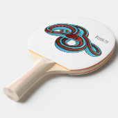 Raquette De Ping Pong San Francisco garter snake (Devant Angle)