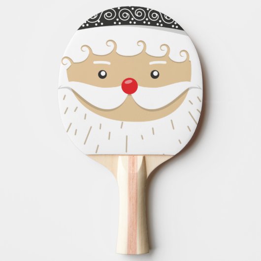 Raquette De Ping Pong SANTA CLAUS CHRISTMAS Ping Paddles (Devant)