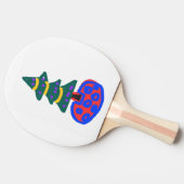 Raquette De Ping Pong Sapin de Noël drôle (Côté)