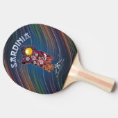 Raquette De Ping Pong Sardaigne (Côté)