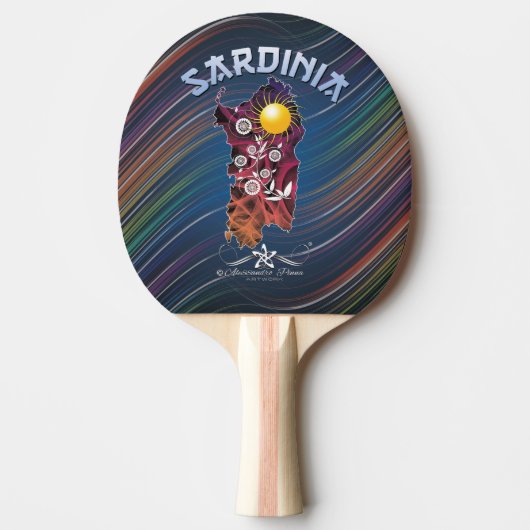 Raquette De Ping Pong Sardaigne (Devant)