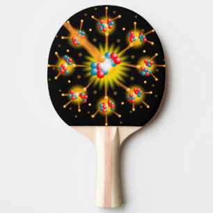 Raquette De Ping Pong Science de la fission nucléaire