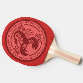 Raquette De Ping Pong Scorpio Zodiac (Côté)