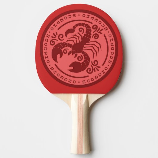 Raquette De Ping Pong Scorpio Zodiac (Devant)