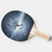 Raquette De Ping Pong Scorpion de chrome (Côté)
