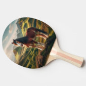 Raquette De Ping Pong Scotland highlands Clydesdale horse (Côté)