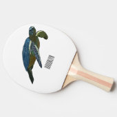 Raquette De Ping Pong Sea turtle cartoon (Côté)