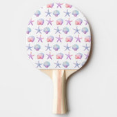 Raquette De Ping Pong Seashell Pattern (Devant)