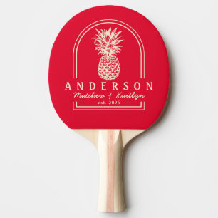 Raquette De Ping Pong Sélection de Cerises Arche de Mariage Rose Fleur d