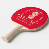 Raquette De Ping Pong Sélection de Cerises Arche de Mariage Rose Fleur d (Devant Angle)