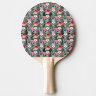 Raquette De Ping Pong Série Boho Skull Design 10