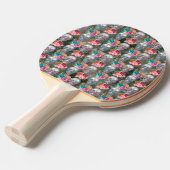 Raquette De Ping Pong Série Boho Skull Design 10 (Devant Angle)