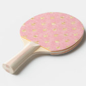 Raquette De Ping Pong Série Princesse Abeille Design #4 (Devant Angle)