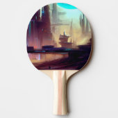Raquette De Ping Pong SF City Strange Planet (3) (Dos)