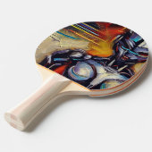 Raquette De Ping Pong SF - Héros de l'intelligence artificielle (2) (Devant Angle)