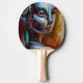 Raquette De Ping Pong SF - Héros de l'intelligence artificielle (3) (Dos)