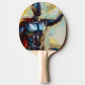 Raquette De Ping Pong SF - Héros de l'intelligence artificielle (4) (Dos)