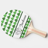 Raquette De Ping Pong Shamrock (Côté)