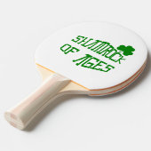 Raquette De Ping Pong Shamrock d'âge (Devant Angle)