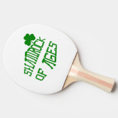 Raquette De Ping Pong Shamrock d'âge (Côté)
