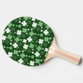 Raquette De Ping Pong Shamrocks de la Saint Patrick (Côté)