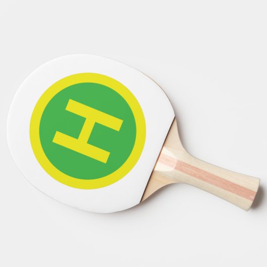 Raquette De Ping Pong SIGNE Helipad (Côté)