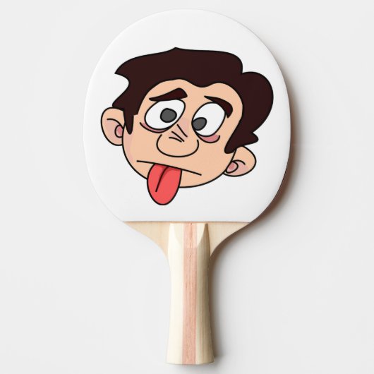 RAQUETTE DE PING PONG SILLY MAN (Devant)
