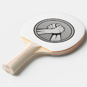 Raquette De Ping Pong Silver (Devant Angle)