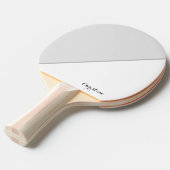 Raquette de ping pong simple à deux tons (Devant Angle)