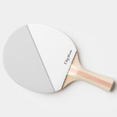 Raquette de ping pong simple à deux tons (Côté)